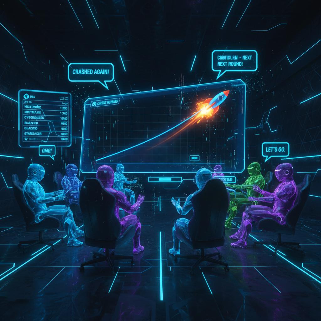 Multiplayer crash game lobby